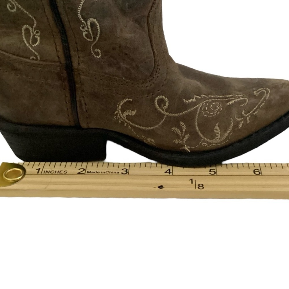 Smoky Mountain Jolene Leather Embroidered Western Boot 3754C Girls Size 8.5R - Picture 4 of 7